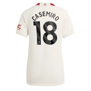 Manchester United Casemiro #18 Tredjetröja Dam 2023-24 Kortärmad